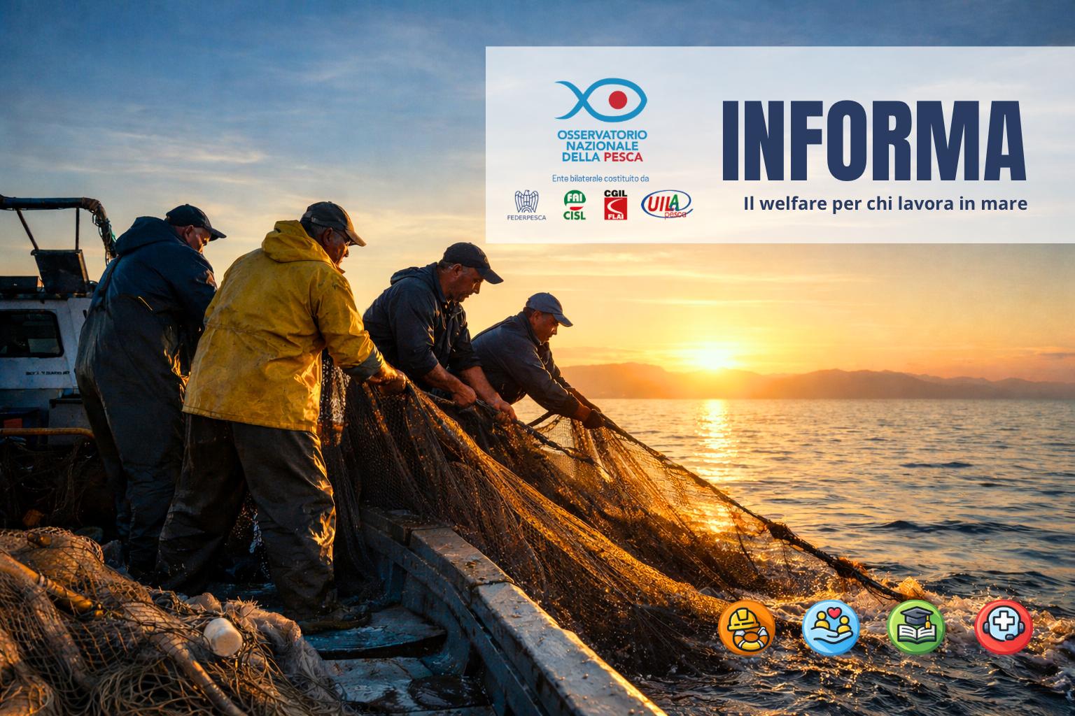 ONP Informa – Il welfare della pesca: tutele, assistenza e opportunità per chi lavora in mare